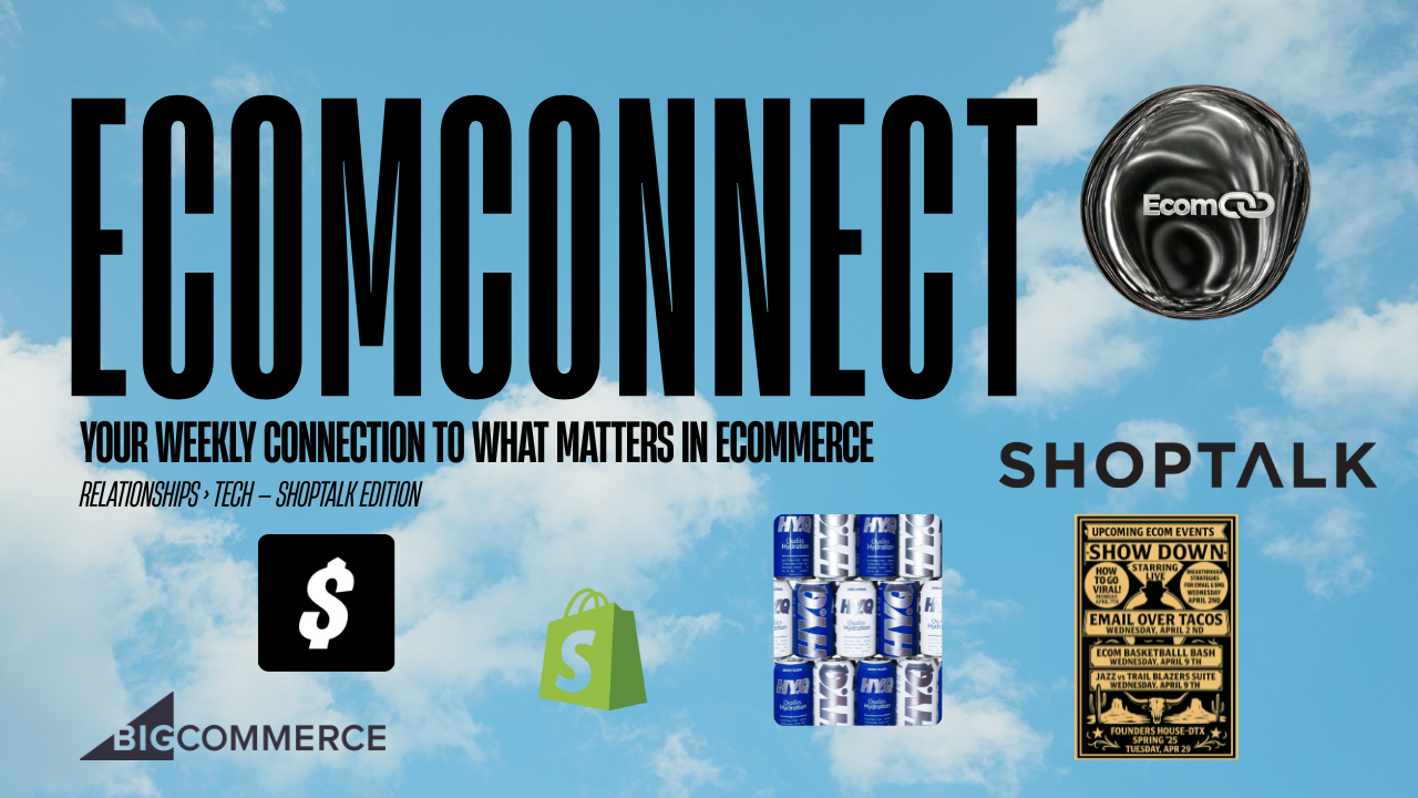 Relationships > Tech — ShopTalk Edition