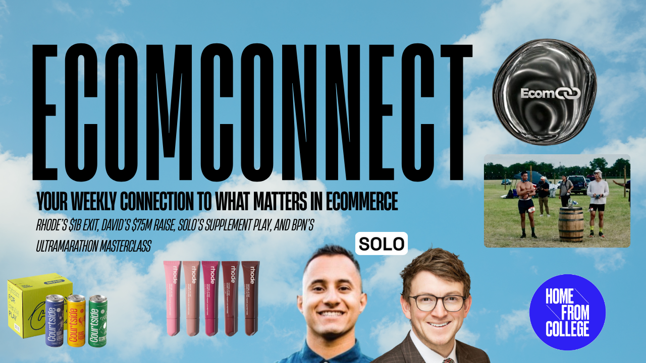 Rhode’s $1B Exit, David’s $75M Raise, Solo’s Supplement Play, and BPN’s Ultramarathon Masterclass